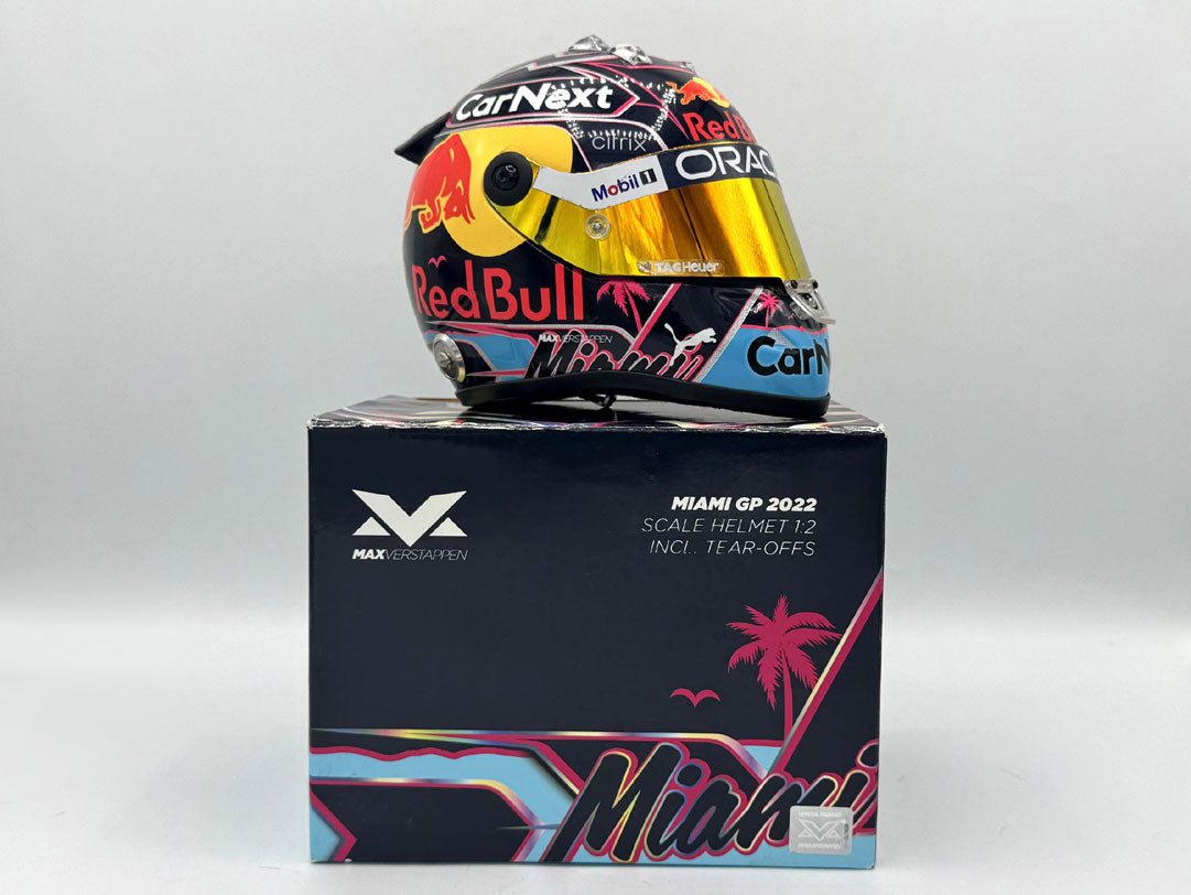 Max Verstappen 2022 Miami / Official Products 1/2 Helmet – GPHelmet