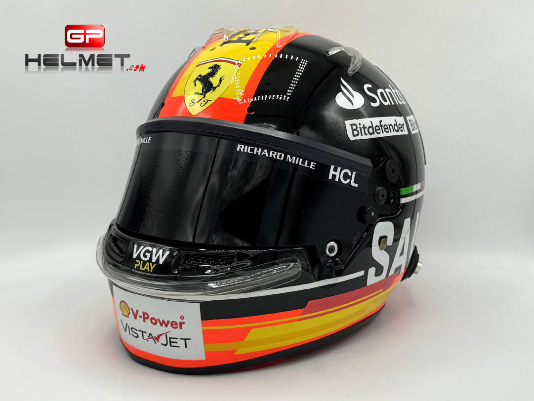 Helmet Carlos Sainz Jr Grand Prix d'Angleterre 2025 - Spark 5HF218 1/5