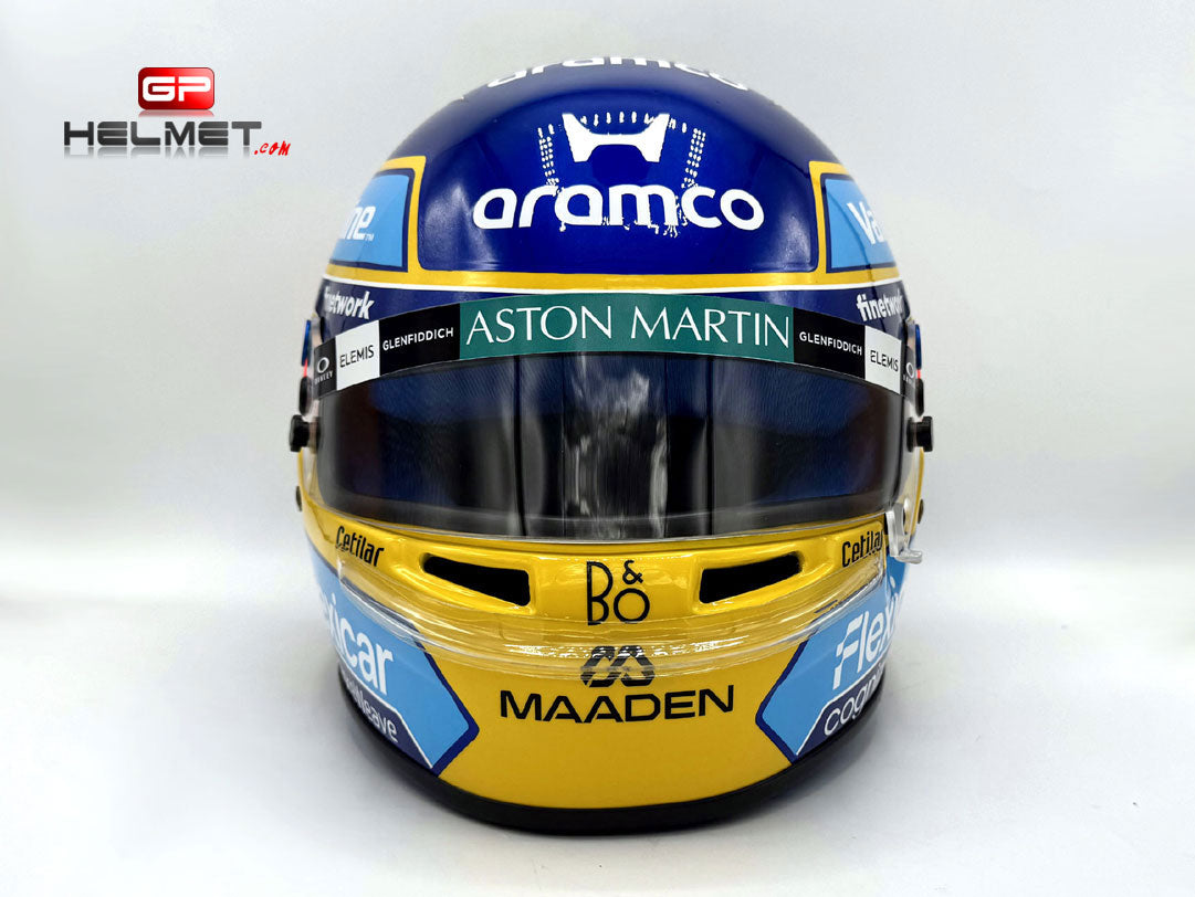 Fernando Alonso 2026 F1 Replica Helmet Aston Martin Team – GPHelmet