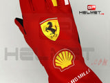 Charles Leclerc 2024 Racing gloves / Team Ferrari F1