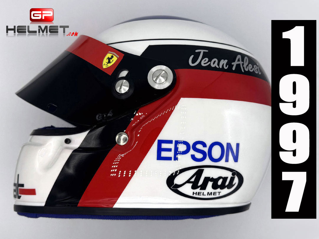 Jean Alesi 1997 Replica Helmet / Team Ferrari F1 – GPHelmet