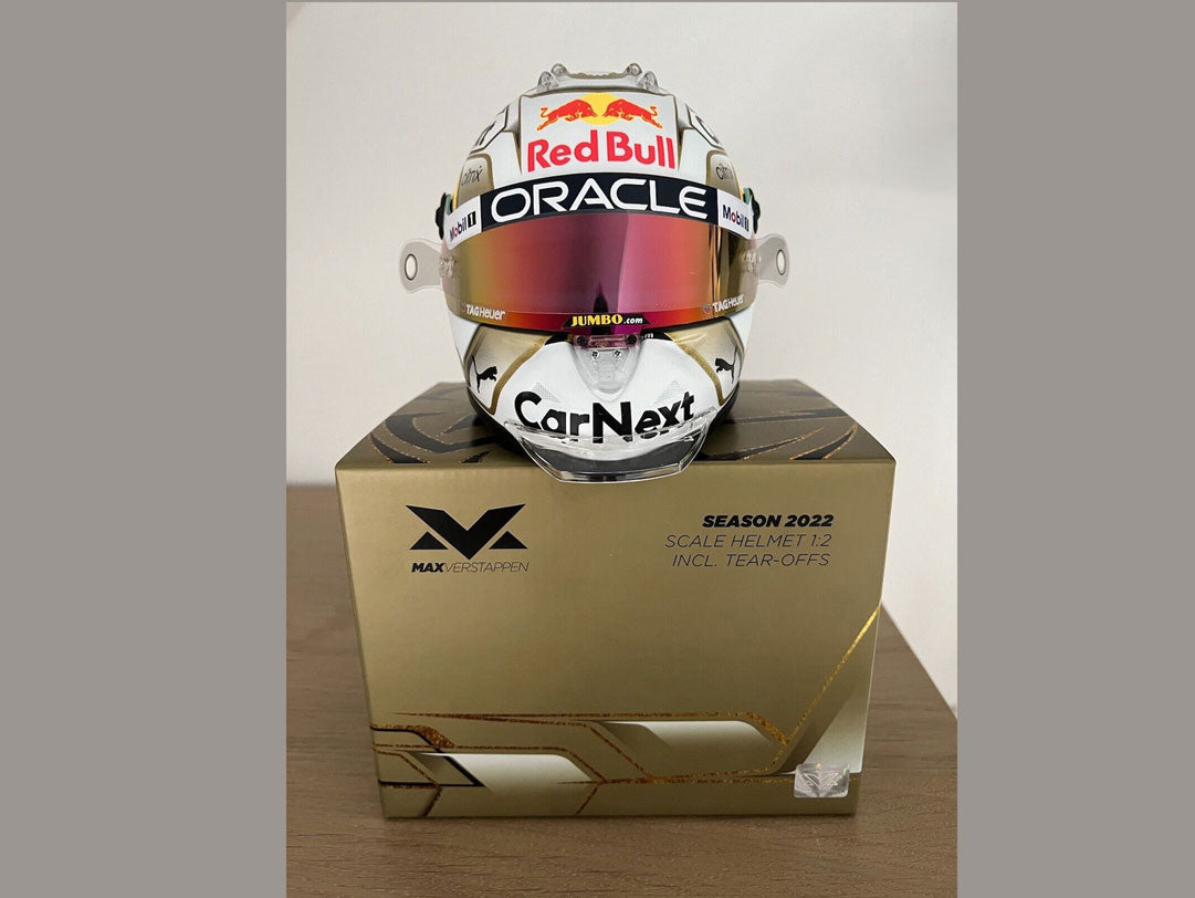 Max Verstappen 1:2 2022 マックス・フェルスタッペン Max Verstappen 2022 / Official Products 1/2 Helmet – GPHelmet