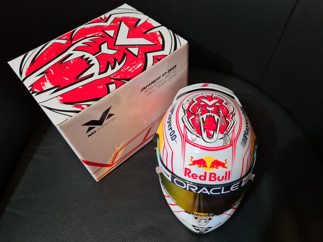 Max Verstappen 2023 Japan GP / Official Products 1/2 Helmet – GPHelmet