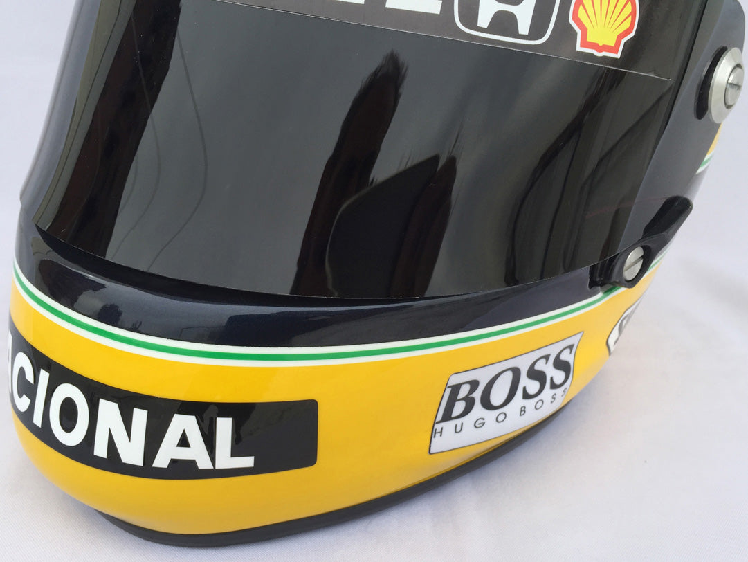 ayrton senna shoei helmet Ayrton Senna 1992 SHOEI Helmet / Team Mc Laren F1 – GPHelmet