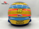 Fernando Alonso 2026 F1 Helmet / Aston Martin F1