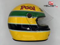 Ayrton Senna 1983 Replica TEST Helmet / Team Toleman F1