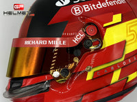 Carlos Sainz 2024 Helmet / Ferrari F1