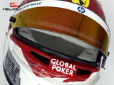 Charles Leclerc 2025 Las Vegas GP F1 Helmet / Ferrari F1