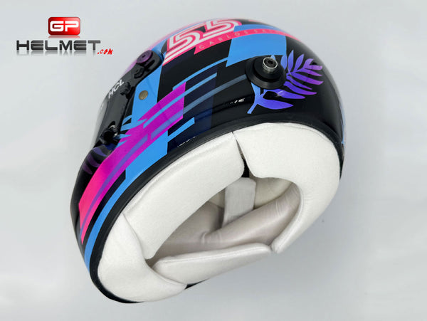 Carlos Sainz 2023 MIAMI Helmet / Ferrari F1 – GPHelmet