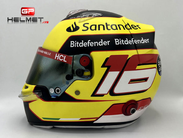 Spark 1/5 Casque Charles Leclerc 2023 GP Monza Neuf - Collection Spark 1/5 Casque Charles Leclerc 2023 GP Monza Neuf - Collection