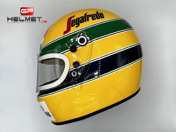 Ayrton Senna 1984 Replica Helmet / Team Toleman F1 – GPHelmet