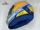 Fernando Alonso 2026 F1 Helmet / Aston Martin F1