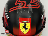 Carlos Sainz 2024 Helmet / Ferrari F1