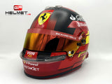 Carlos Sainz 2024 Helmet / Ferrari F1