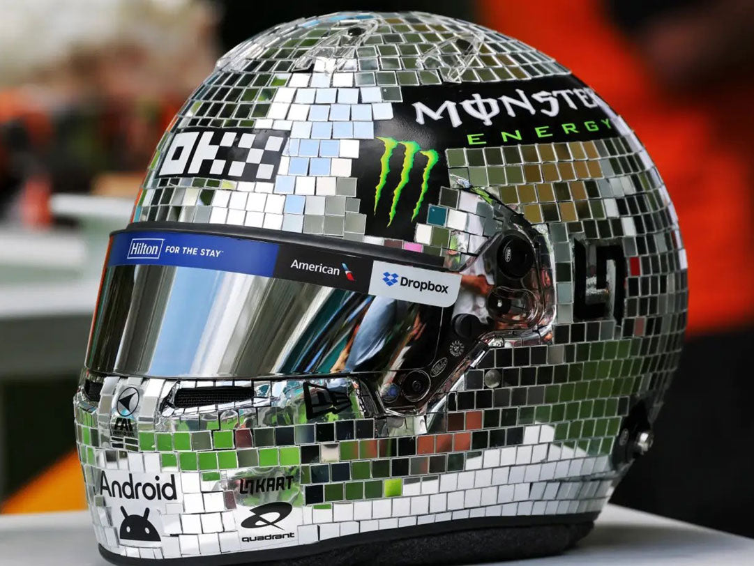 Lando Norris 2025 Miami GP F1 Helmet / Mc Laren F1 / pre order – GPHelmet