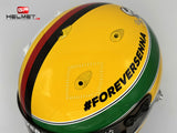 Sebastian Vettel 2024 IMOLA Helmet / Tribute to Ayrton & Roland