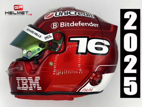 Charles Leclerc 2025 IMOLA GP F1 Replica Helmet / Ferrari F1 – GPHelmet