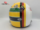 Sebastian Vettel 2024 IMOLA Helmet / Tribute to Ayrton & Roland
