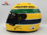 Sebastian Vettel 2024 IMOLA Helmet / Tribute to Ayrton & Roland