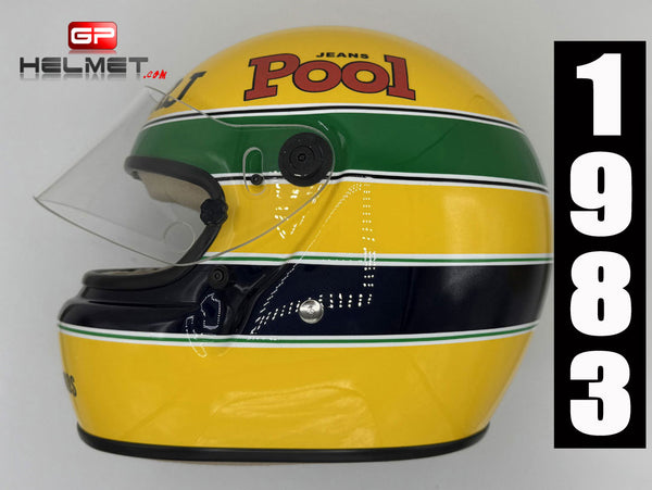 Ayrton Senna 1983 Replica TEST Helmet / Team Toleman F1