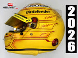 Lewis Hamilton 2026 F1 Helmet / Ferrari F1