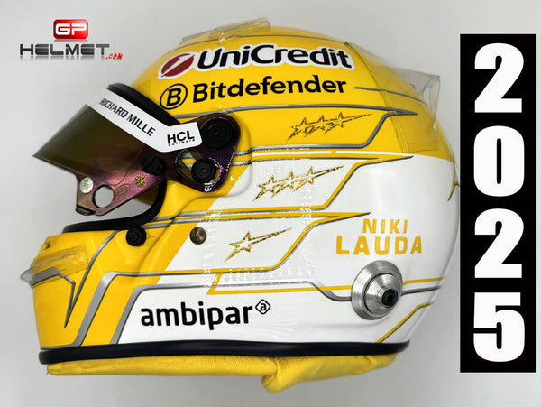 Hamilton 2025 Monza GP F1 Helmet / Team Ferrari