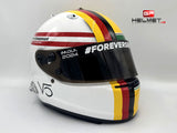 Sebastian Vettel 2024 IMOLA Helmet / Tribute to Ayrton & Roland