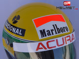 Ayrton Senna 1990 RHEOS Helmet / Team Mc Laren F1