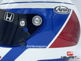 Jos Verstappen 2001 F1 Helmet / Orange Arrows