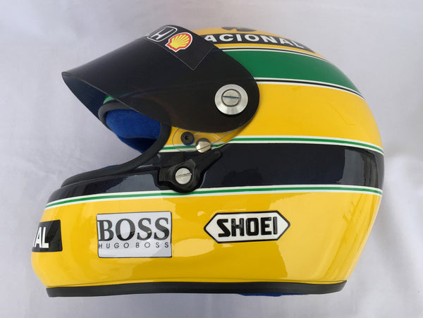 shoei f1 helmet Ayrton Senna 1992 SHOEI Helmet / Team Mc Laren F1 – GPHelmet