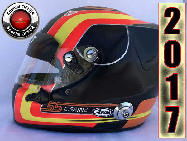 Carlos Sainz Jr. 2017 Replica Helmet / Renault F1 OFFER GPHelmet Carlos Sainz Jr. 2017 Replica Helmet / Renault F1 OFFER GPHelmet