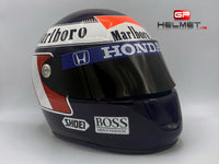 Gerhard Berger 1991 casco / Equipo Mc. Laren F1