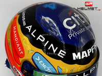 Fernando Alonso 2021 USA GP Replica Helmet / Mc Laren F1