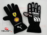 Charles Leclerc 2022 Racing gloves / Team Ferrari F1