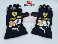 Charles Leclerc 2020 F1 Racing gloves / Ferrari 1000GP