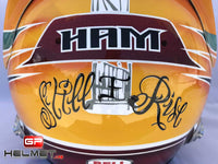 Lewis Hamilton 2017 Yellow Replica Helmet / Mercedes Benz F1