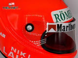Niki Lauda 1976 AGV F1 Crash Helmet / Ferrari F1