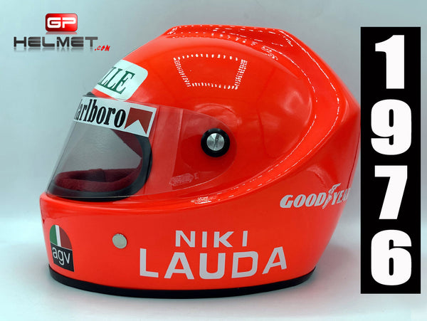 Niki Lauda 1976 AGV F1 Crash Helmet / Ferrari F1 – GPHelmet