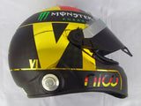 Nico Rosberg 2014 "Chrome Gold" World Cup Helmet / Mercedes Benz  F1