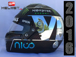 Nico Rosberg 2016 "Chrome plated" Helmet / Mercedes Benz  F1