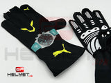 Lewis Hamilton 2022 MIAMI GP Racing gloves / Team Mercedes F1