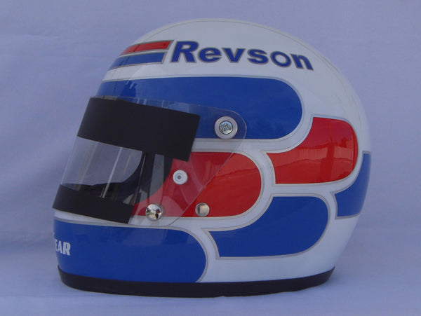 Peter Revson 1973 Replica Helmet / Mc Laren F1 – GPHelmet Peter Revson 1973 Replica Helmet / Mc Laren F1 – GPHelmet