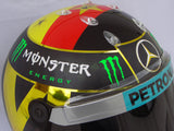 Nico Rosberg 2014 "Chrome Gold" World Cup Helmet / Mercedes Benz  F1