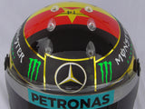 Nico Rosberg 2014 "Chrome Gold" World Cup Helmet / Mercedes Benz  F1
