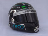 Nico Rosberg 2014 "Chrome plated" Helmet / Mercedes Benz  F1