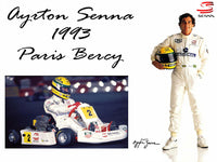 Ayrton Senna 1993 racing suit Masters Paris Bercy
