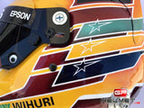 Lewis Hamilton 2017 Yellow Replica Helmet / Mercedes Benz F1