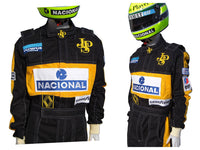 Ayrton Senna 1985 racing suit Replica / Team Lotus F1